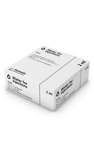 2ml sterile water