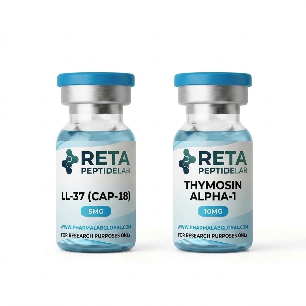 ll 37 (cap 18) & thymosin alpha 1 peptide combo
