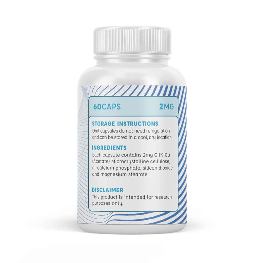 ghk cu peptide capsules