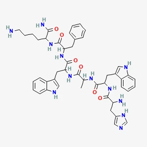 GHRP-6 Structure UK Reta Peptide Lab