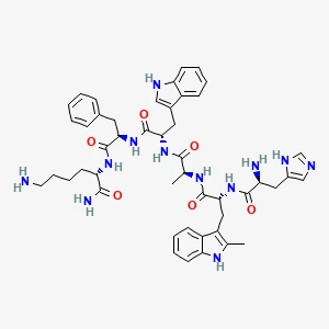 Hexarelin Structure UK from Reta Peptide Lab