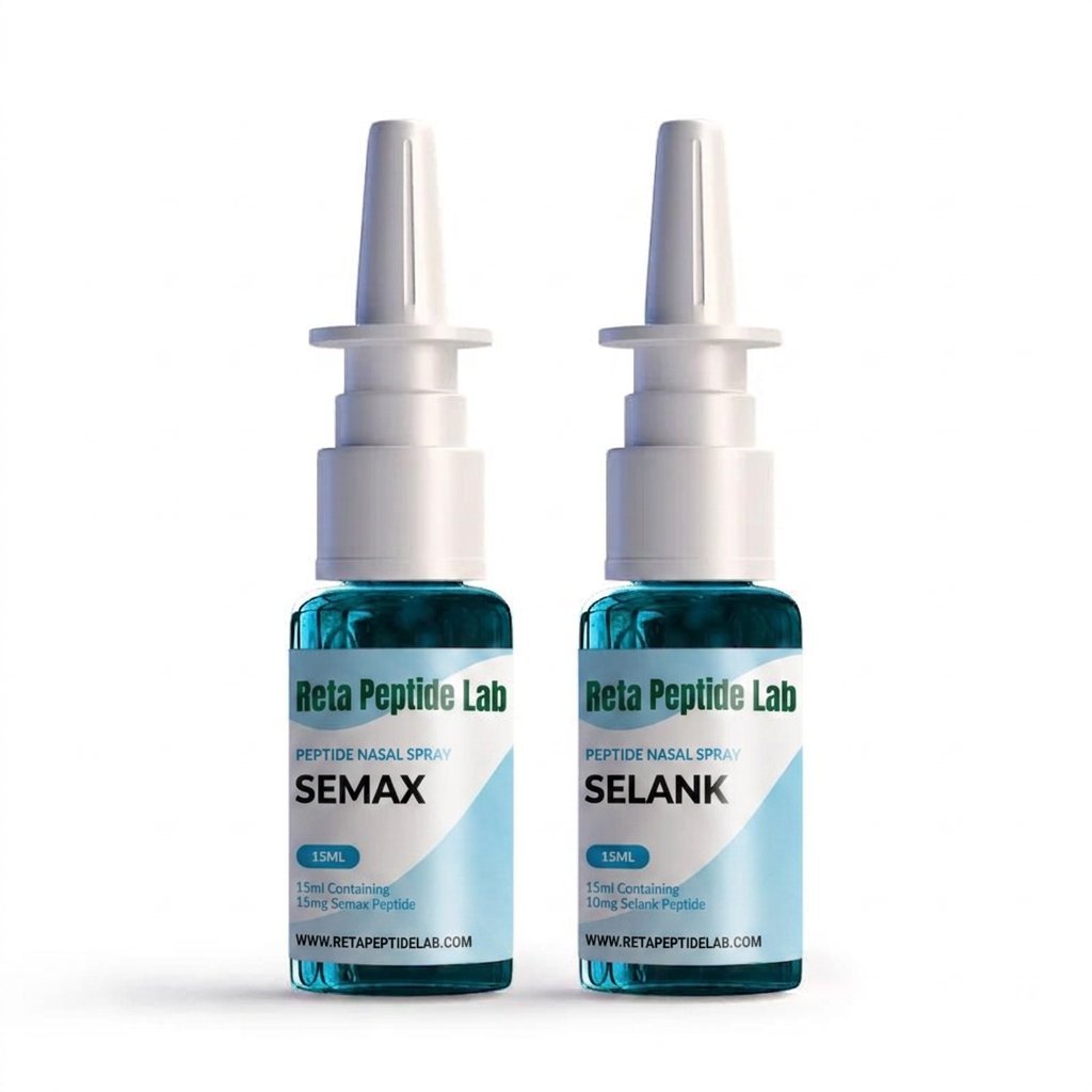 Selank Semax Nasal Spray Combo - Reta Peptide Lab